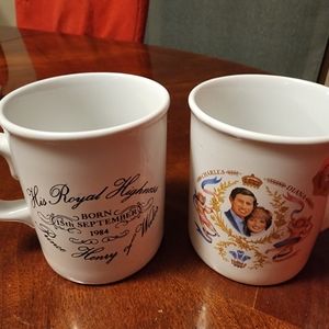 Prince Charles and Diana birth announcement of Prince William